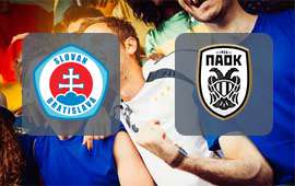 Slovan Bratislava - PAOK Thessaloniki FC