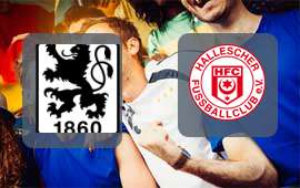 1860 Muenchen - Hallescher FC